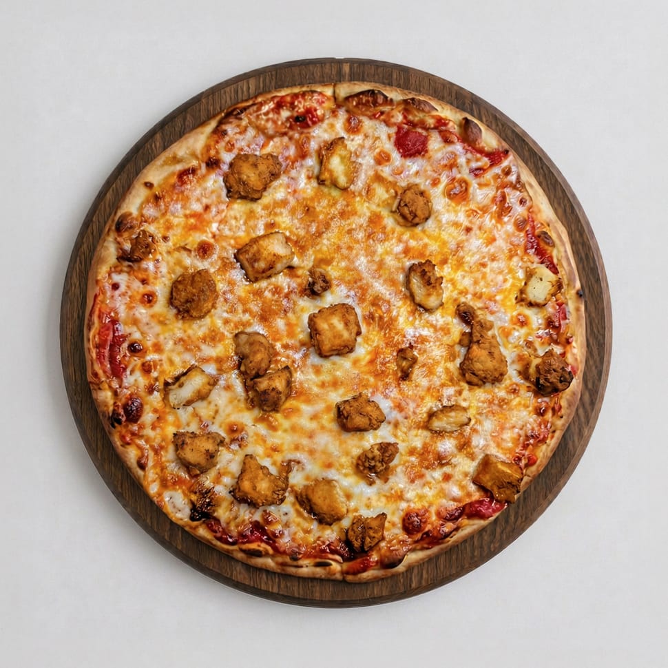 MEDIUM CHICKEN PARM PIZZA.